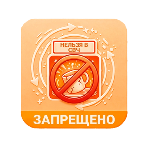 Нельзя в СВЧ