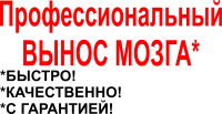 Профессиональный вынос мозга